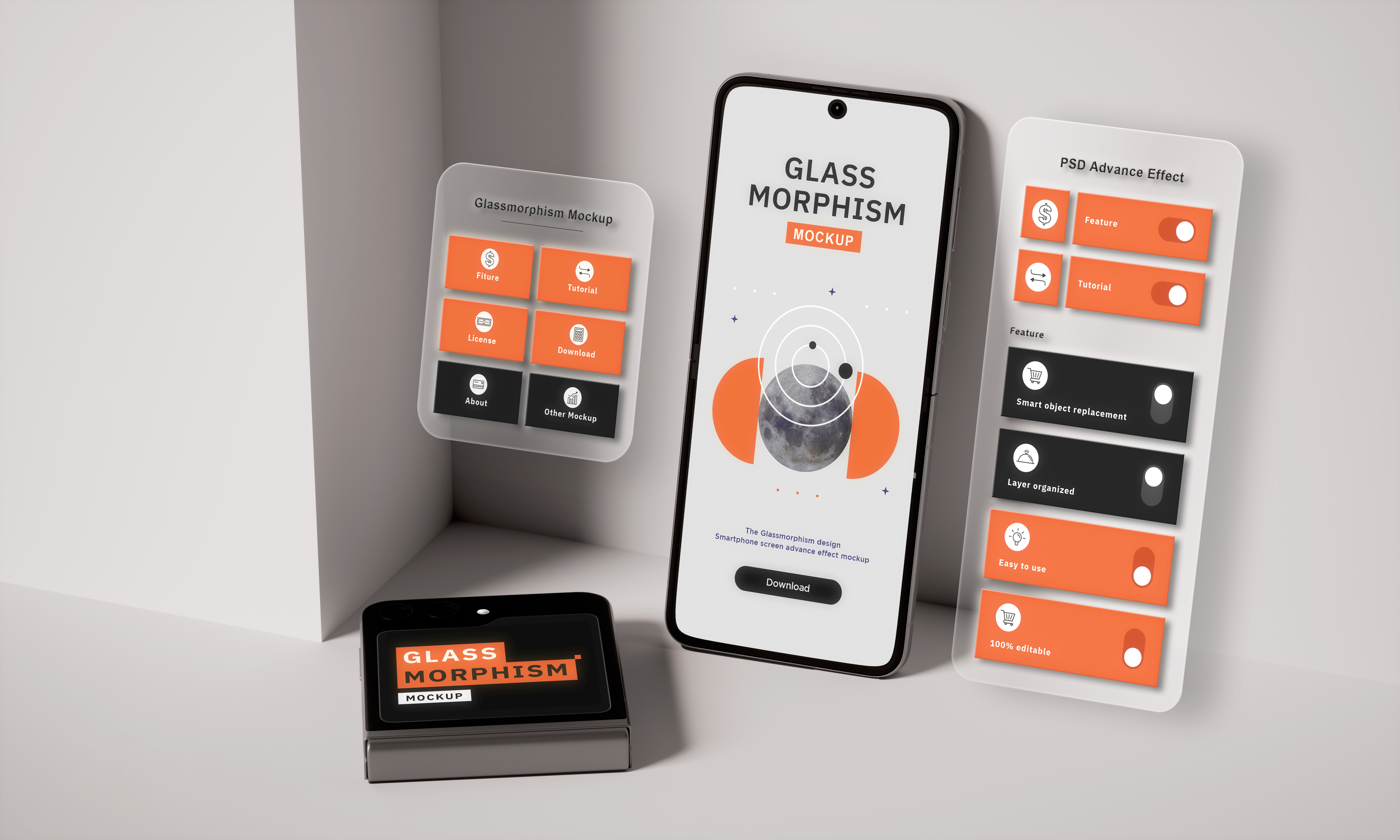 Mobile app landing redesign
